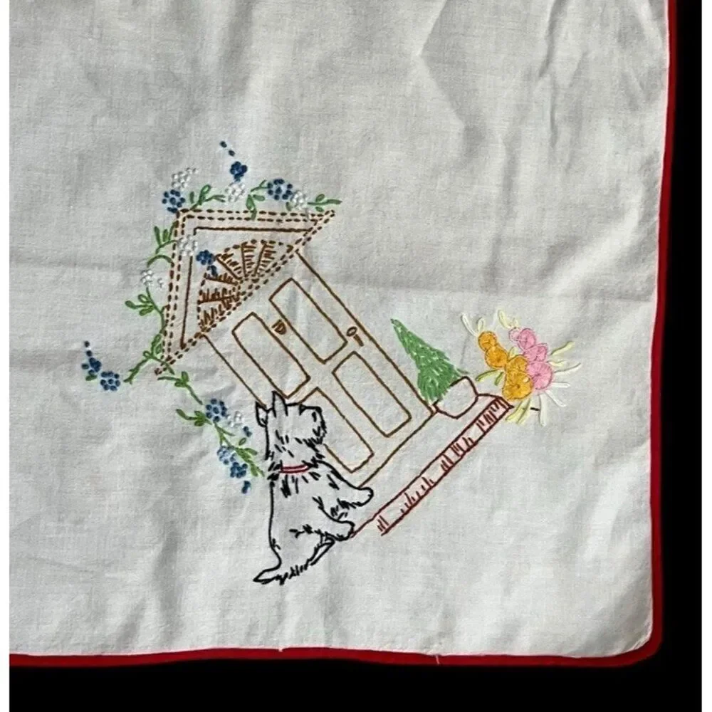 Handmade hand embroidered